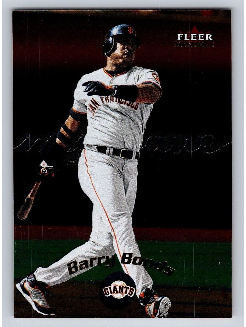 2000 Fleer Mystique #9 Barry Bonds Baseball Card